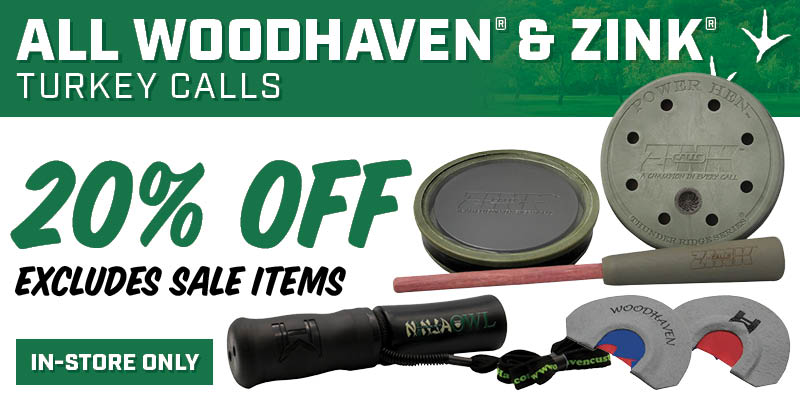 Woodhaven and Zinc Turkey Calls